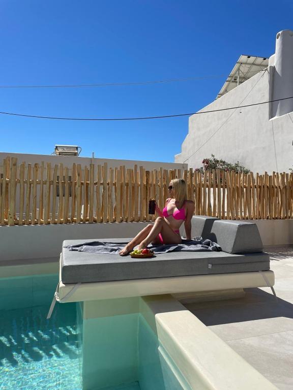 Bazén v ubytování Opalia Suites nebo v jeho okolí