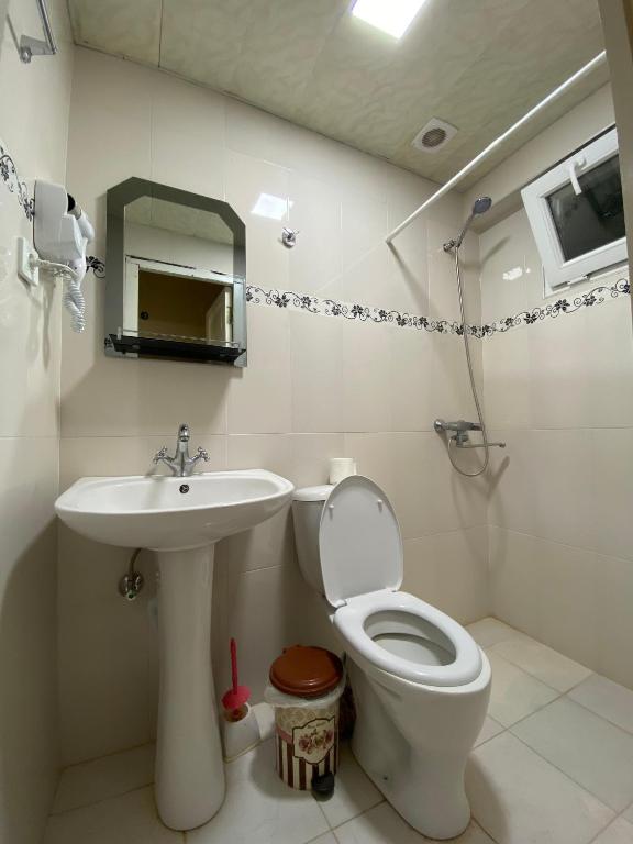 Vannituba majutusasutuses Guest House “Timote”
