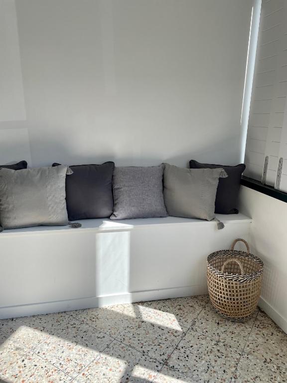 Posedenie v ubytovaní Le Terrazzo - appartement lumineux centre Eu