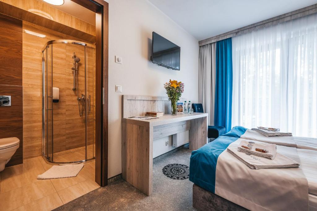 Grand Tatry - miejsce na wyjątkowy pobyt dla Ciebie i Twojej rodziny! - sauna i jacuzzi wliczone w cenę pobytu - 10 minut pieszo od Term Bania - Double Room
