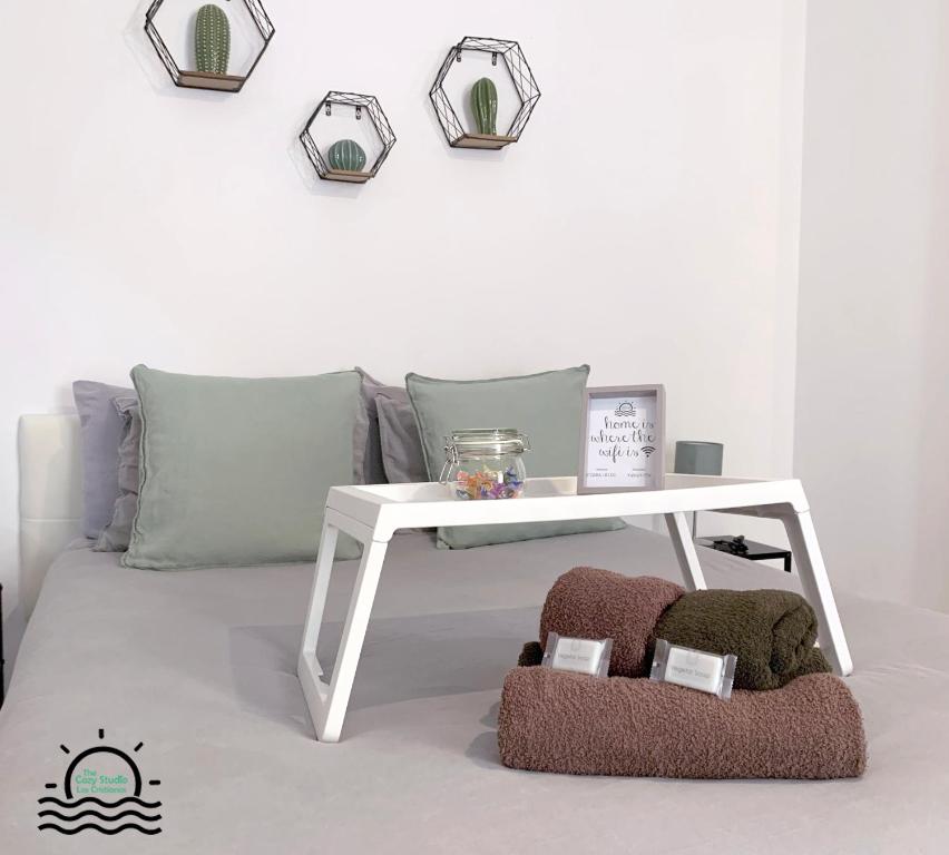 Posezení v ubytování The Cozy Studio Los Cristianos