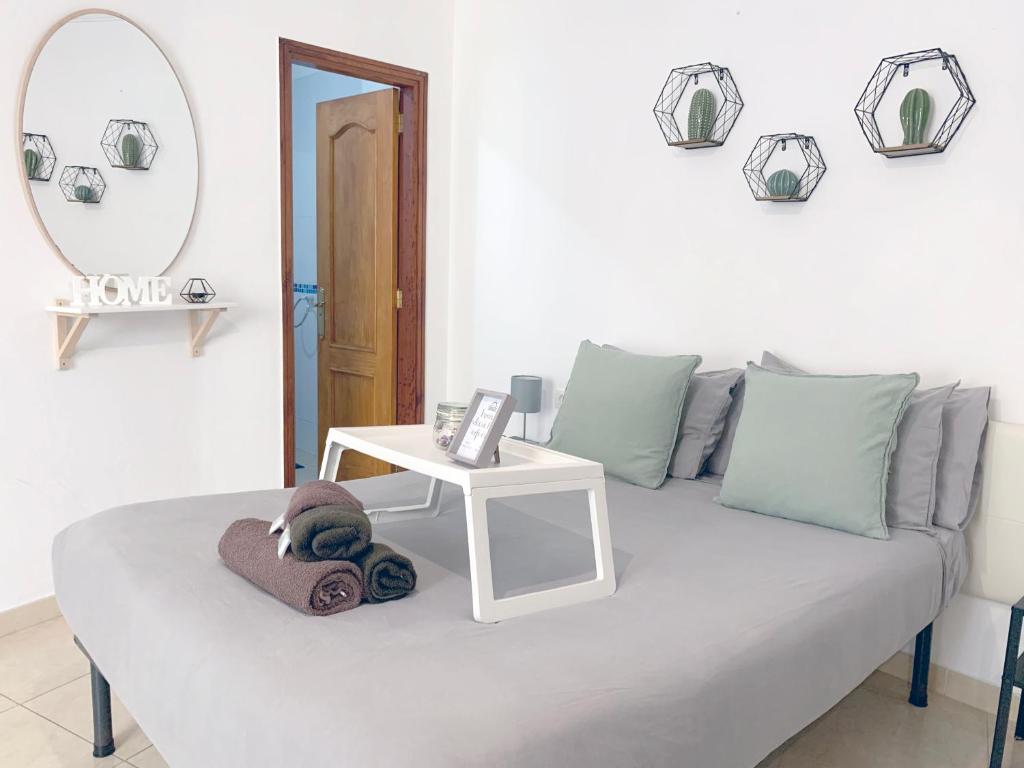 Posezení v ubytování The Cozy Studio Los Cristianos
