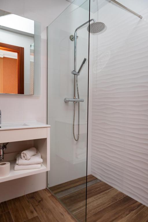 Kúpeľňa v ubytovaní Hotel Haromar
