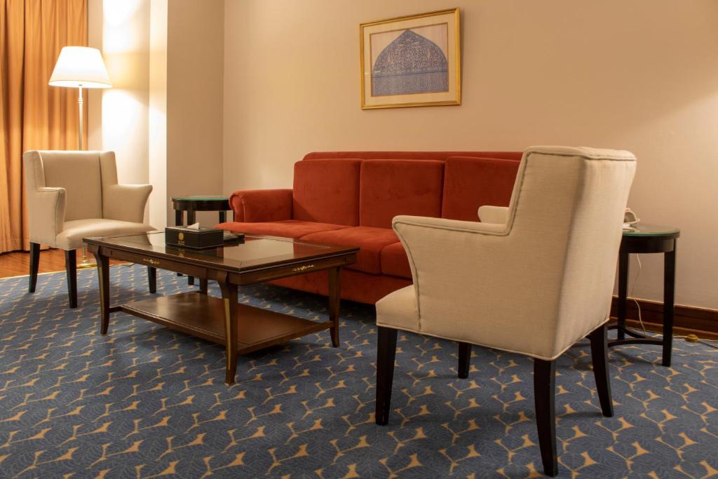 Posezení v ubytování Abha Palace Hotel