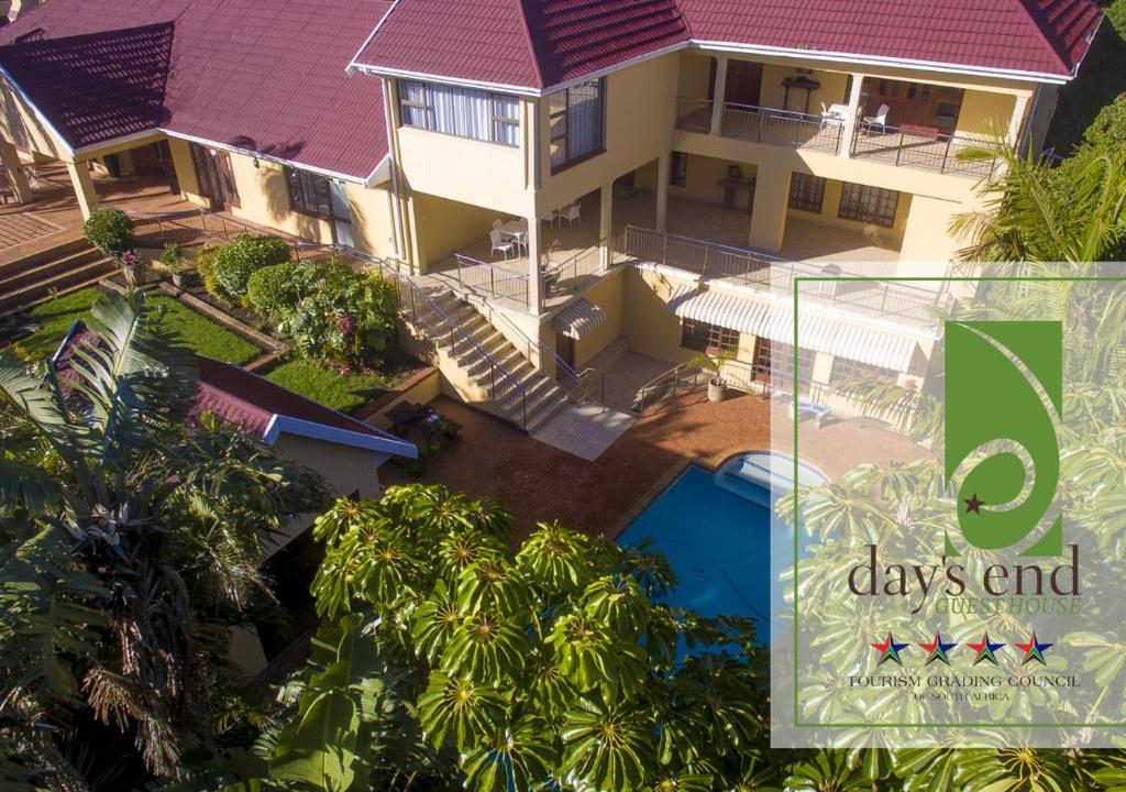 Κήπος έξω από το Day's End Guest House