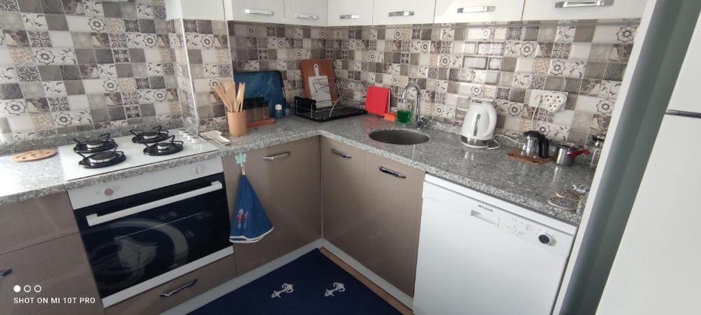 Kuchyň nebo kuchyňský kout v ubytování Family Apart-Hotel ''2022''- 5