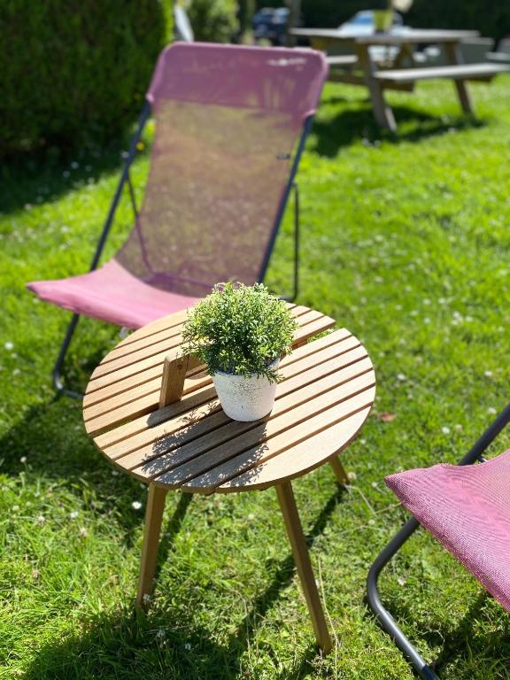 Zahrada ubytování Hotel Restaurant l'Eskemm St Brieuc-Trégueux