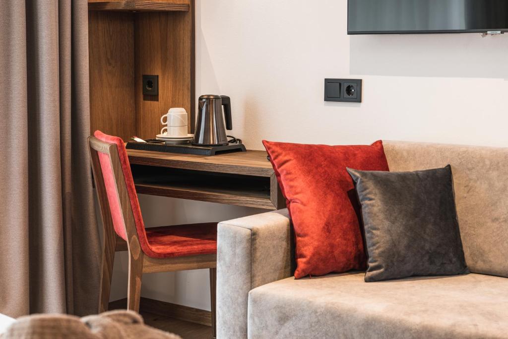 Posezení v ubytování Boutique Hotel Planlim