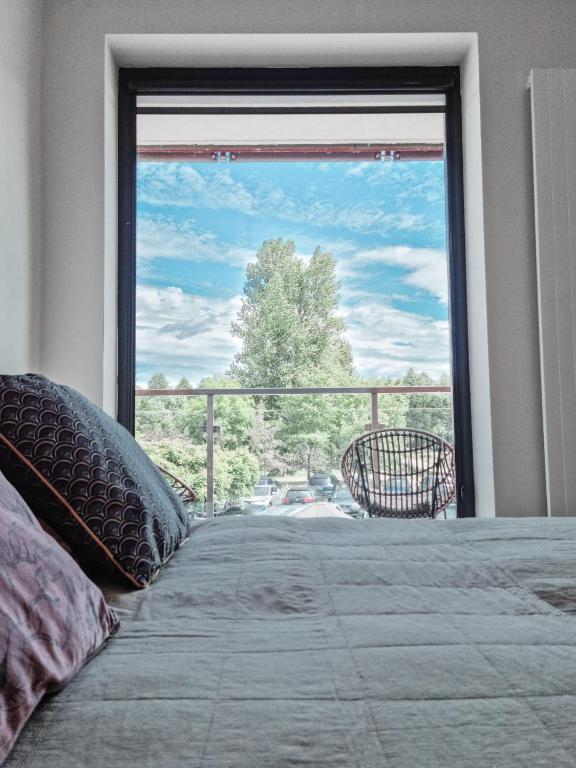 Postel nebo postele na pokoji v ubytování Apartament VIP CENTRUM