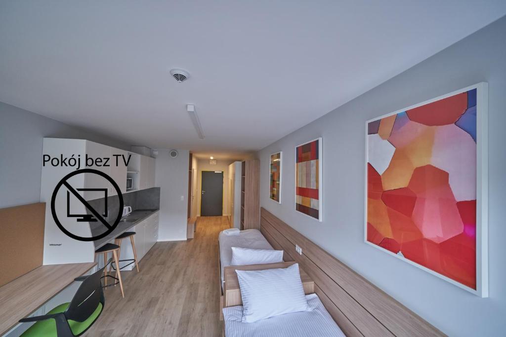 Kúpele alebo wellness v ubytovaní Apartamenty Collegia