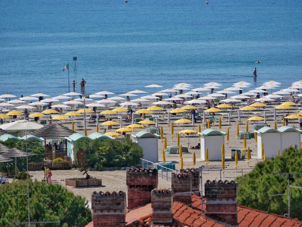 Nespecifikovaný výhled na moře nebo výhled na moře při pohledu z hotelu