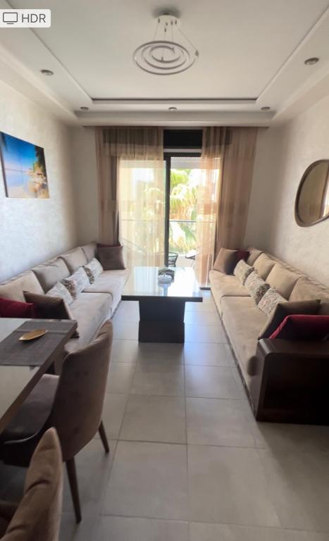 Posezení v ubytování Luxueux appartement avec vue sur mer à Martil