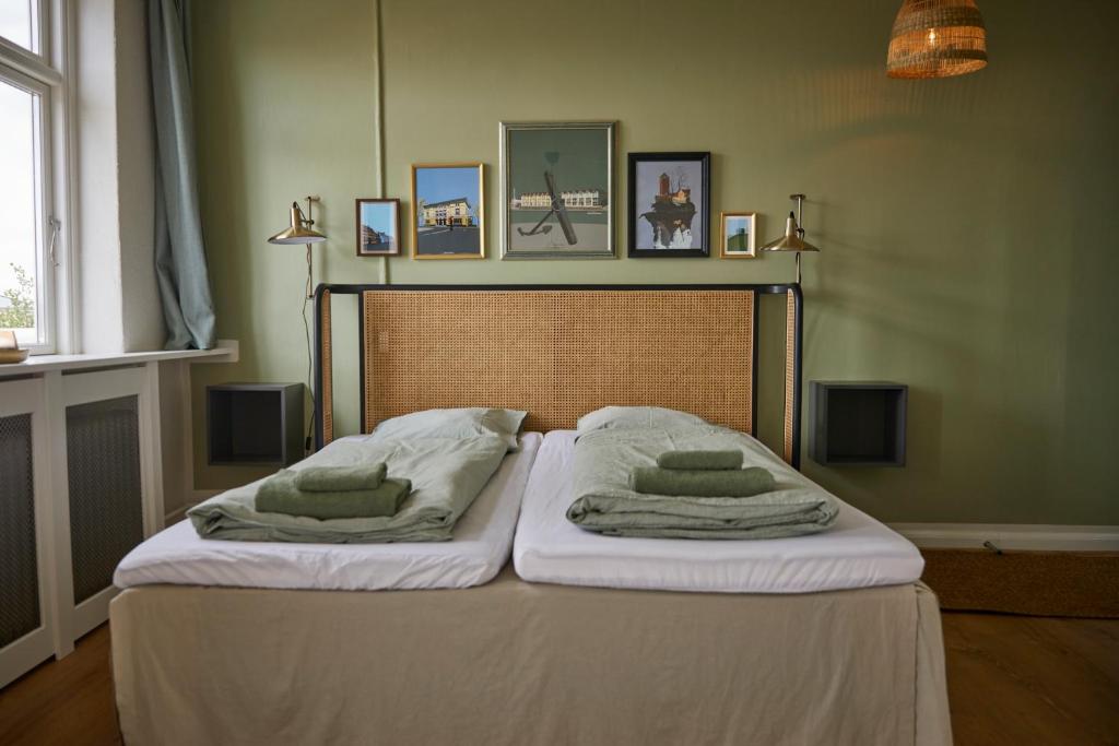 Postel nebo postele na pokoji v ubytování Hotel Villa Gulle