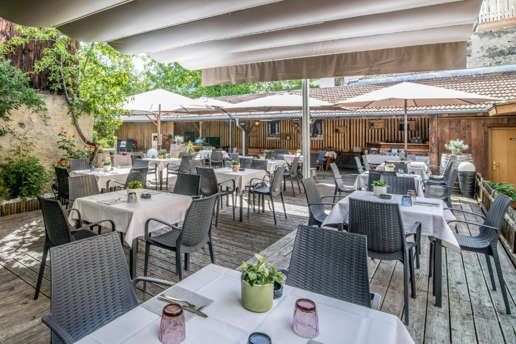 Restaurace v ubytování B&B Zur Traube