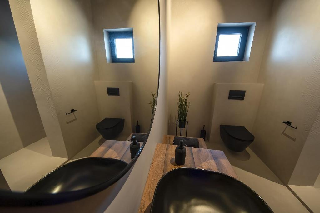 Koupelna v ubytování Whitestone Villa