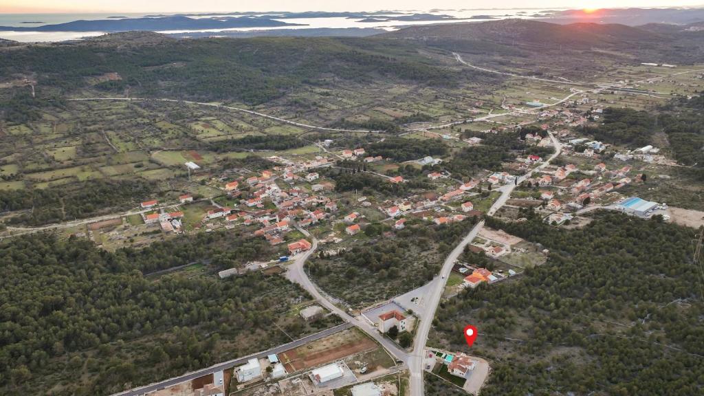 Příroda nedaleko vily
