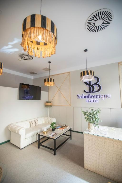 Posezení v ubytování Soho Boutique Malaga