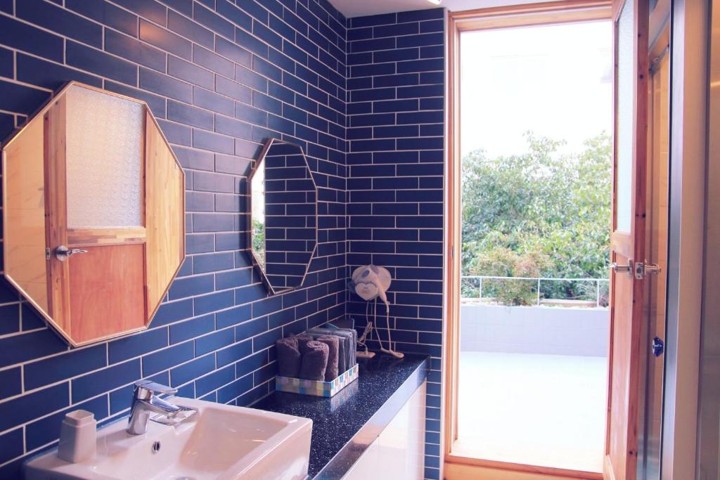 Koupelna v ubytování Picasso Guesthouse