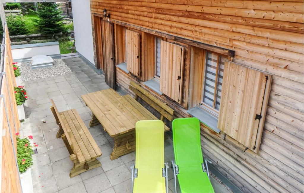 Balkón alebo terasa v ubytovaní Ferienwohnung Auf 2 Etagen