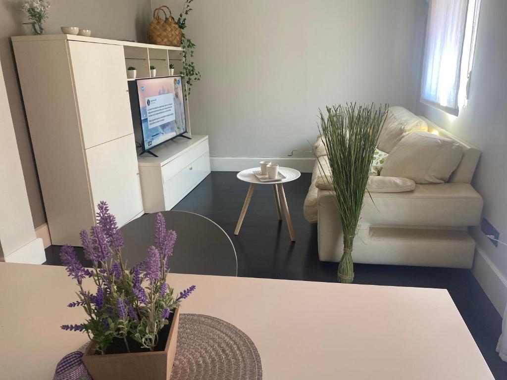 Posezení v ubytování Apartamentos Logroño centro, TIC TAC, wifi