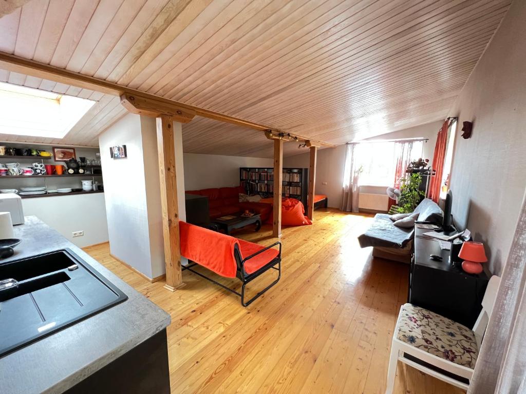 Gallery image of Studio apartment and FREE airport transfer in Riga