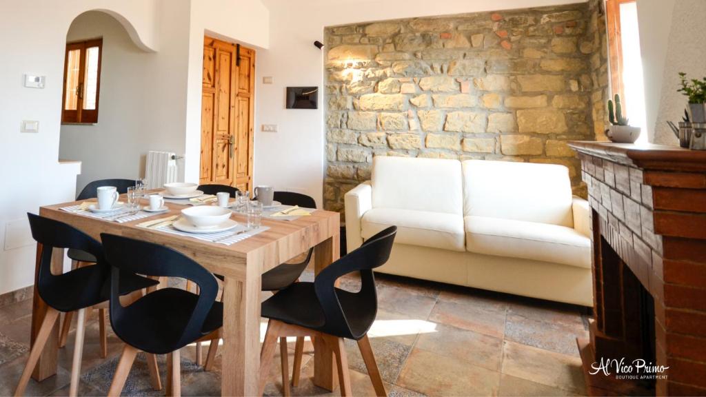 A seating area at Al Vico Primo - Boutique Apartment