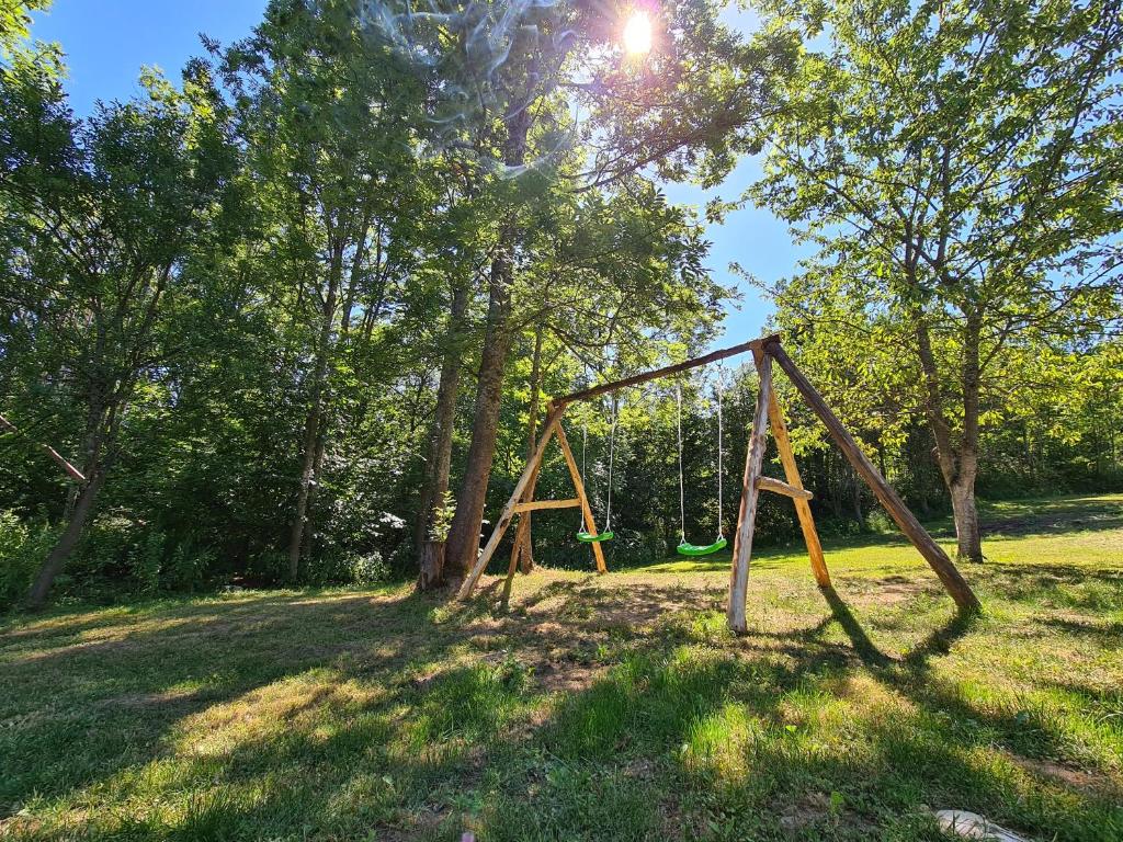 Zahrada ubytování House Poljana
