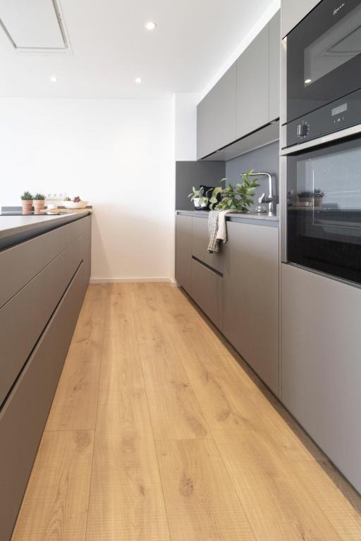 Kuchyň nebo kuchyňský kout v ubytování Vivalidays Apartour - Calella