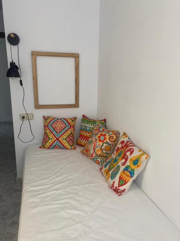 Postel nebo postele na pokoji v ubytování Apartamento Rincón del Cielo