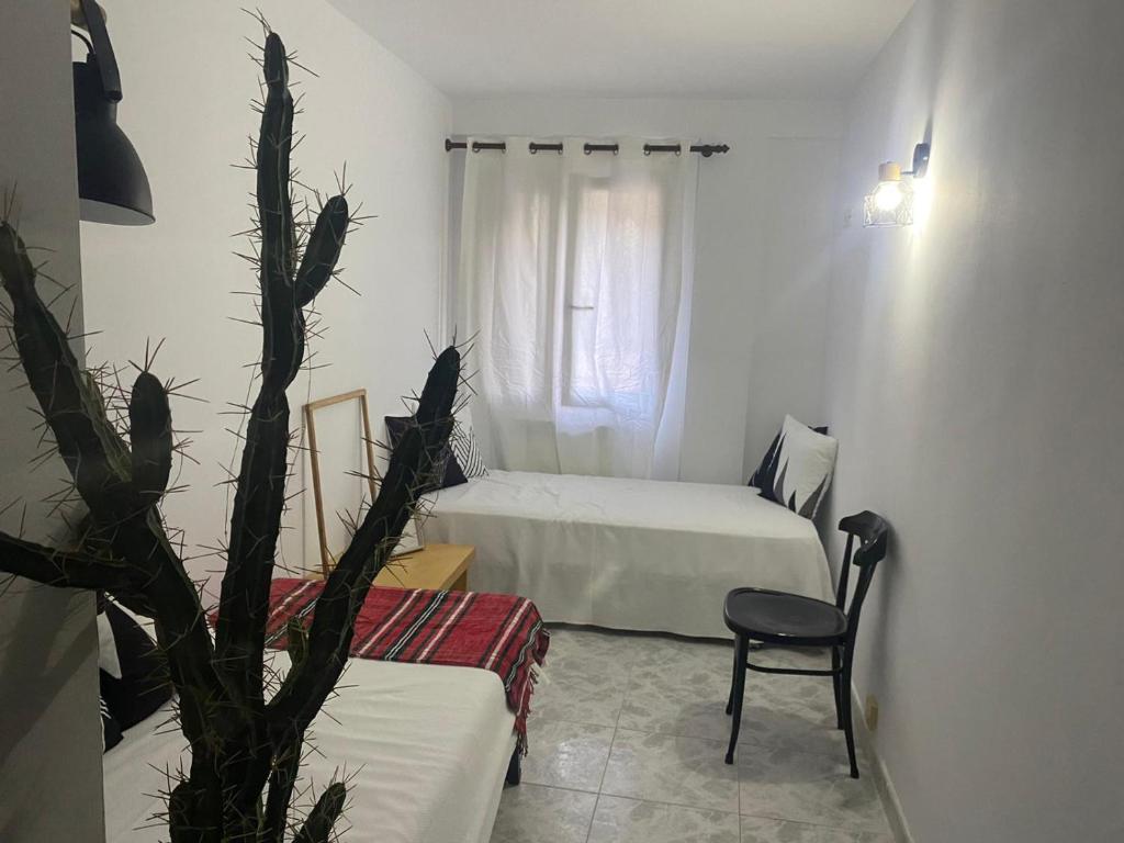 Postel nebo postele na pokoji v ubytování Apartamento Rincón del Cielo