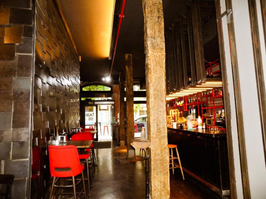 Restaurace v ubytování Poshtel Bilbao - Premium Hostel