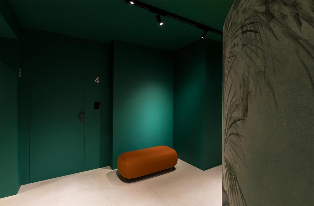 Posezení v ubytování Elide Design Hotel