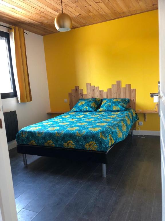 Posteľ alebo postele v izbe v ubytovaní Villa des 3 chênes