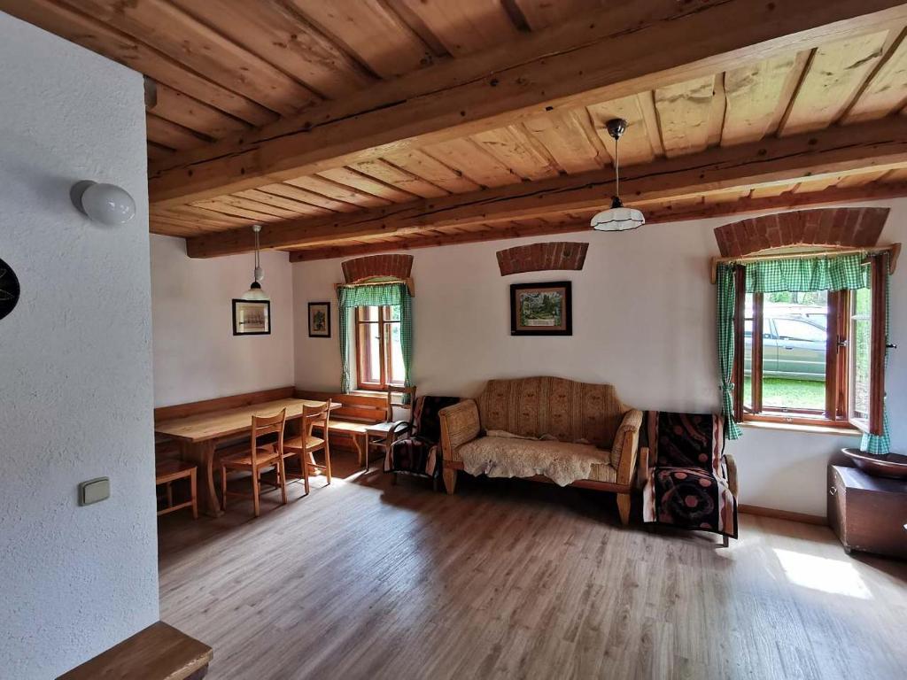 Posezení v ubytování Jedlinka 37