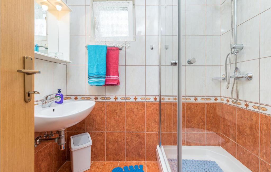 Kúpeľňa v ubytovaní Cozy Apartment In Valbandon With Wifi