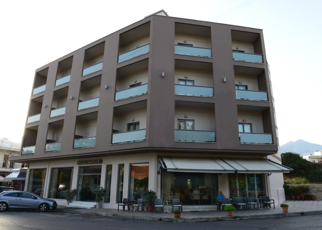 Budova, kde se hotel nachází