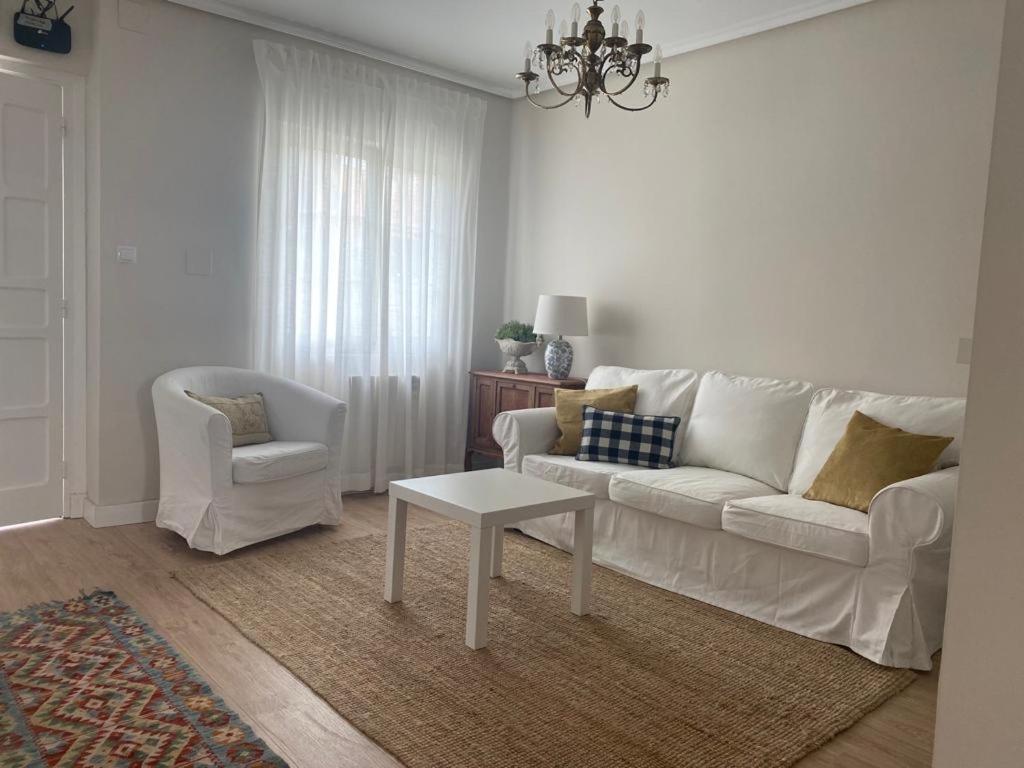 Posezení v ubytování La Casita de El Montan Baja