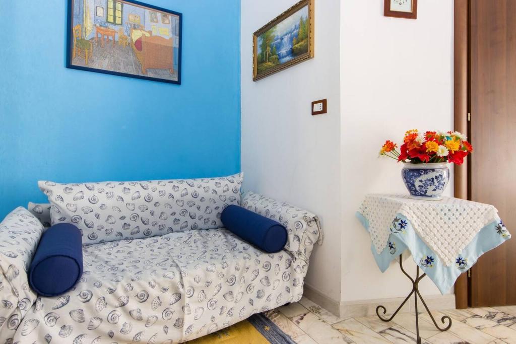 Posezení v ubytování L'Isola Di Ortigia
