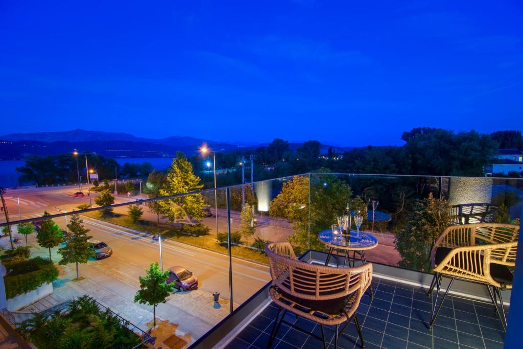 Nespecifikovaný výhled na hory nebo výhled na hory při pohledu z aparthotelu
