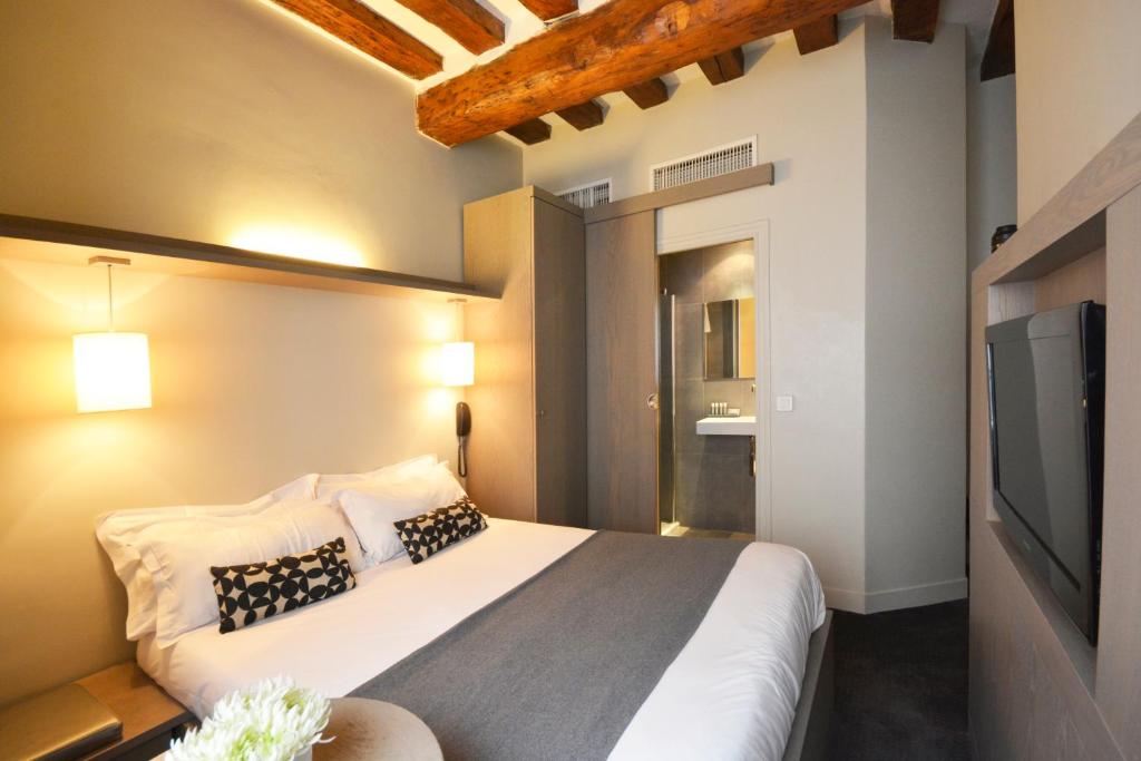 Posteľ alebo postele v izbe v ubytovaní Villa Des Princes