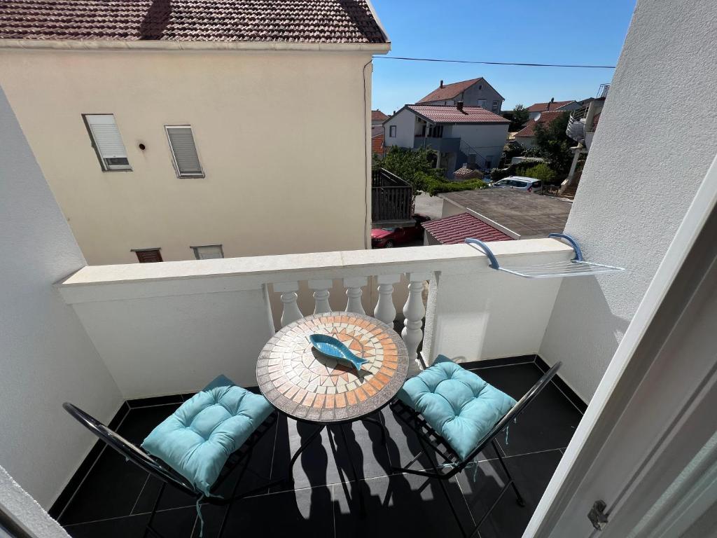 Balkón alebo terasa v ubytovaní Deluxe Apartment Zadar