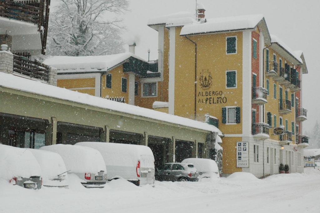 Hotel Al Pelmo Wellness v zimě