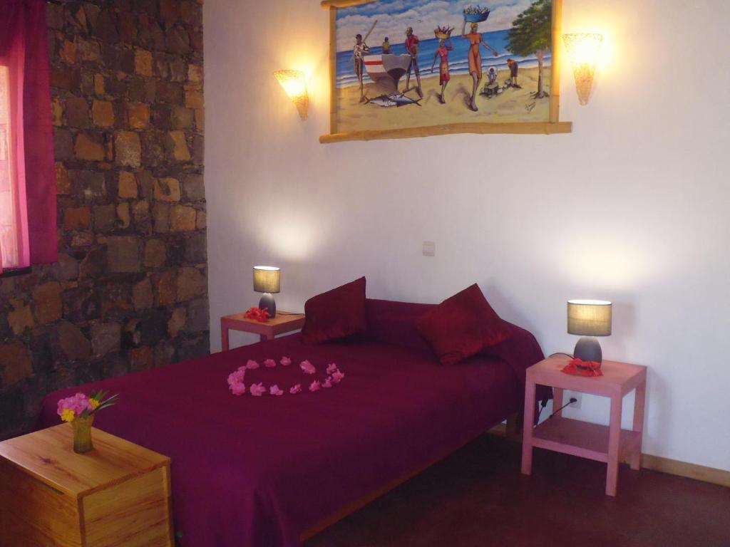 Postel nebo postele na pokoji v ubytování Casa De France