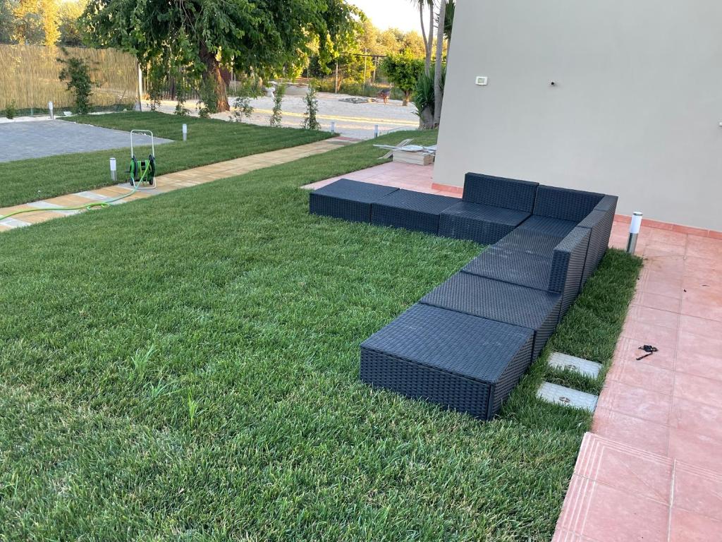 A garden outside Crival club & more