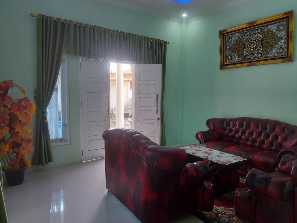 Posezení v ubytování Shaima Homestay Syari'ah