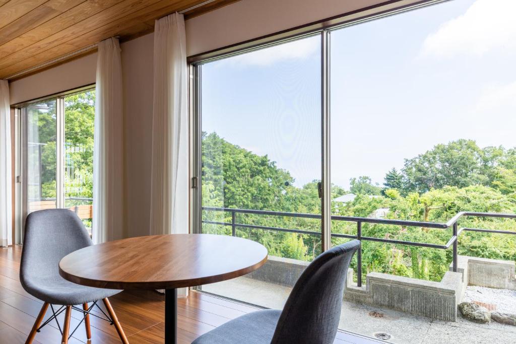 Balkón nebo terasa v ubytování Resort stay Bowen ~伊豆高原~