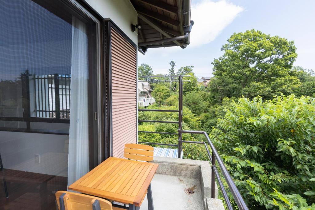 Balkón nebo terasa v ubytování Resort stay Bowen ~伊豆高原~