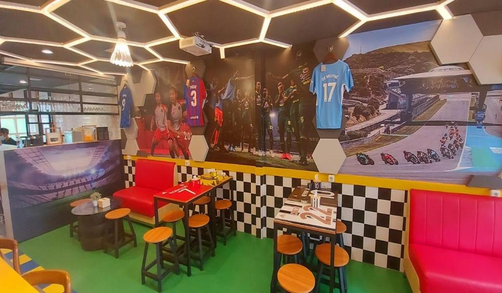 Restaurace v ubytování Bekizaar Hotel Surabaya