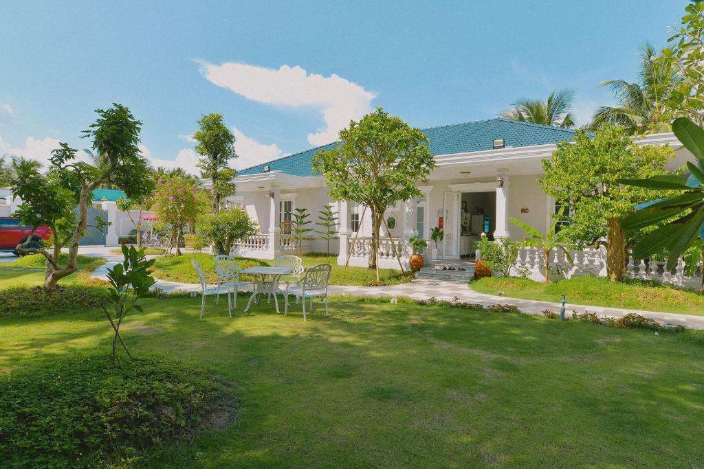 Zahrada ubytování La villa de CoCo Bến Tre