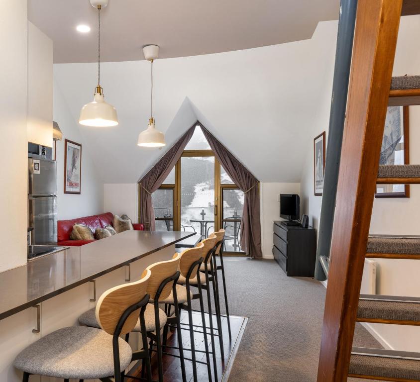 Kuchyň nebo kuchyňský kout v ubytování Lantern 32 Loft